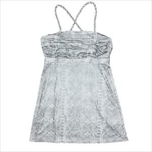 NEW Kucheza Gray Snake Print Sleeveless Mini Dress Size Medium